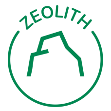 Zeolith – bindet Beläge, unterstützt gründliche, schonende Reinigung